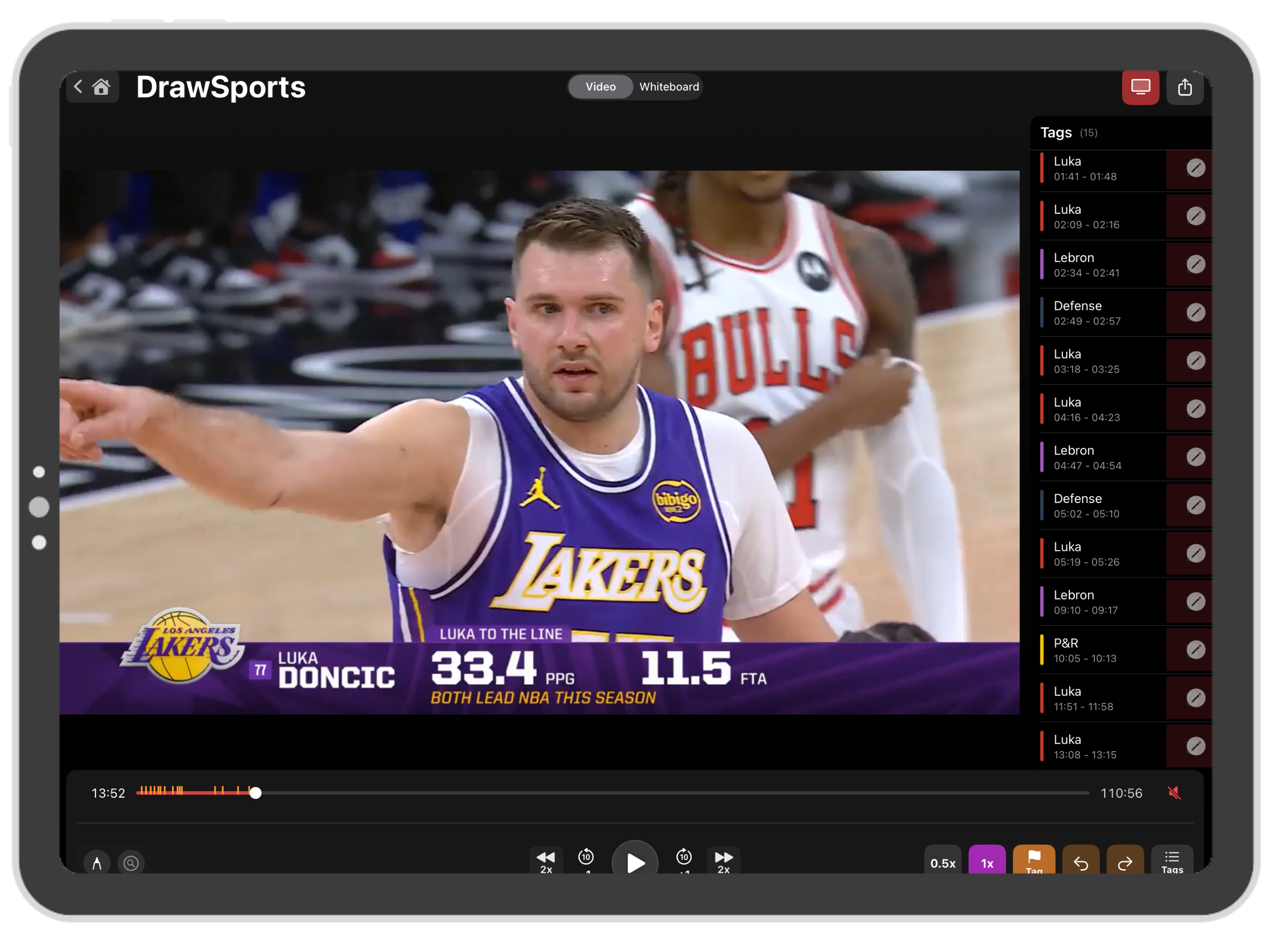 DrawSports - Análisis de video con herramientas de dibujo profesional